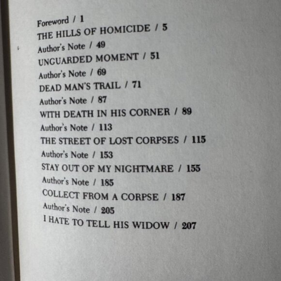 Louis L'Amour The Hills Of Homicide 1st British Edition HC 1987 Severn House Pub - Picture 9 of 15